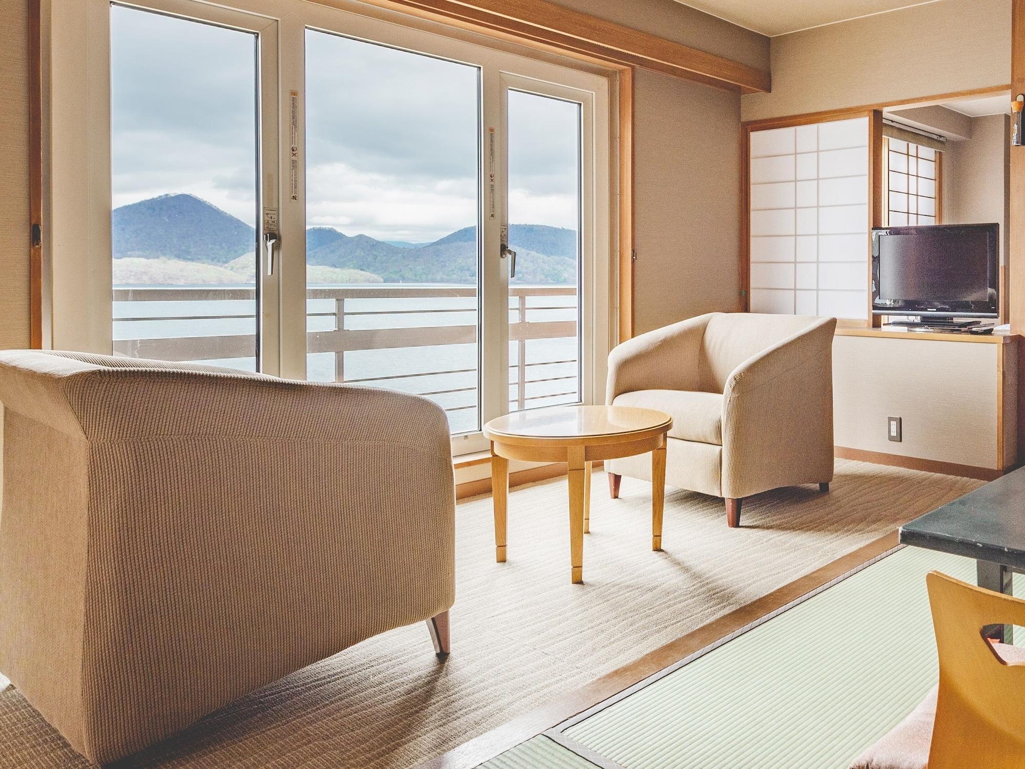 Toyako Manseikaku Hotel Lakeside Terrace Eksteriør billede